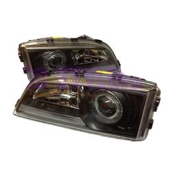 Styling Headlights  Black Clear Glass that fits Volvo