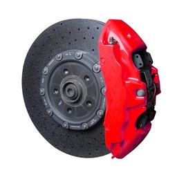 Brake caliper paint neon red 2-component