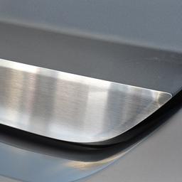 Chrome detail to tail gate on VW Golf 5d