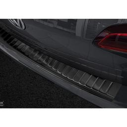 Black Brushed Steel Rear Bumper Protector VW Golf 7 Variant
