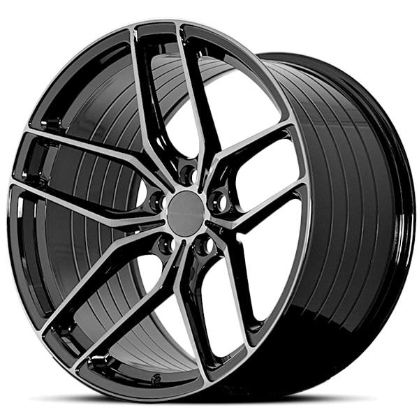 Complete Wheel Set Of  ABSF17 Dark Tint