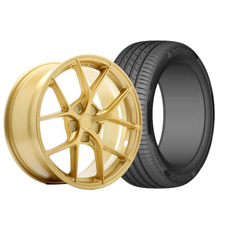 Complete wheel set of JR SL01 Gold