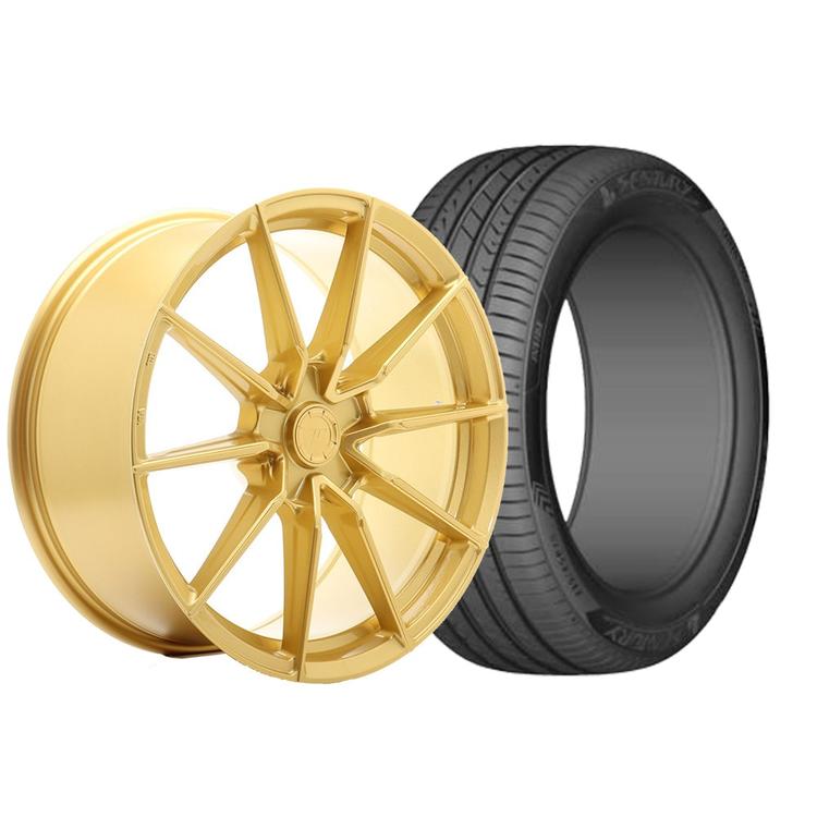 Complete wheel set of JR SL02 Gold