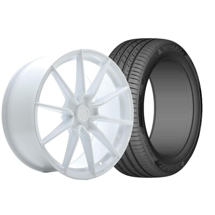 Complete wheel set of JR SL02 White
